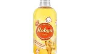 Fles Robijn Zwitsal wasverzachter met langdurig frisse geur en zachtheid. Welke wasverzachter ruikt het langst? Deze!
